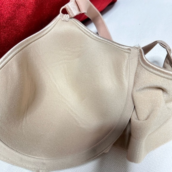 Bali 38D Comfort Revolution Front Close T-Shirt Underwire Full Coverage Bra 3461 - Picture 8 of 13